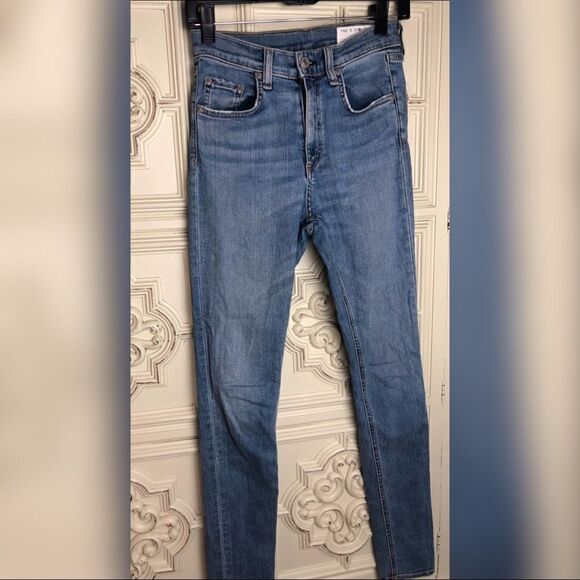 Rag and bone dive skinny jeans in fermont 25 - Picture 7 of 8